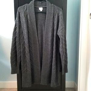 Charcoal Cardigan
